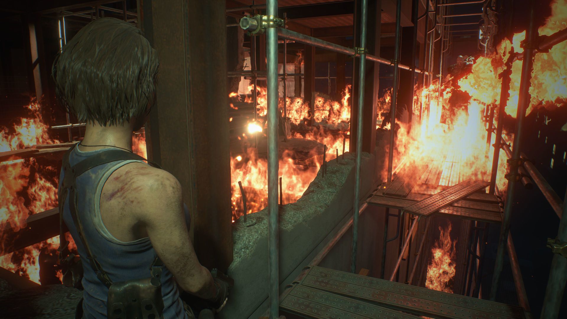 RE3_Burning_building